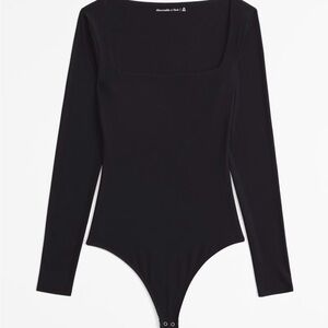 Black Long Sleeve Bodysuit